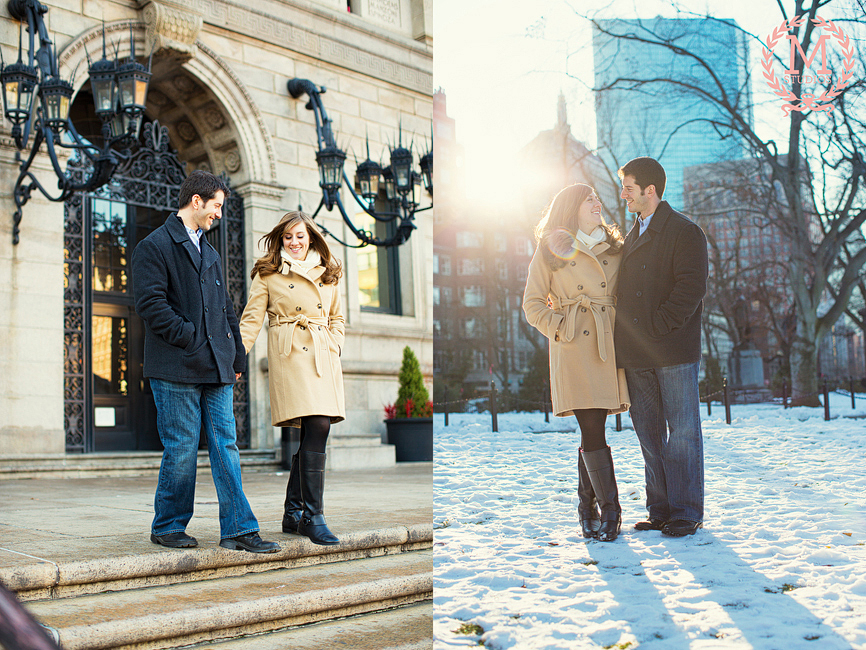 boston public library boston commons engagement photos