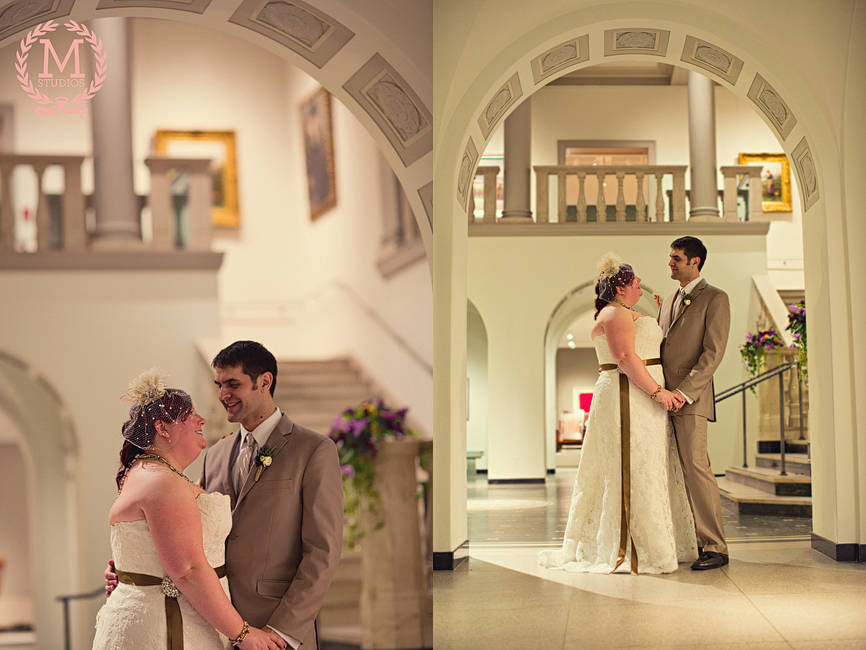 Currier Art Museum Wedding