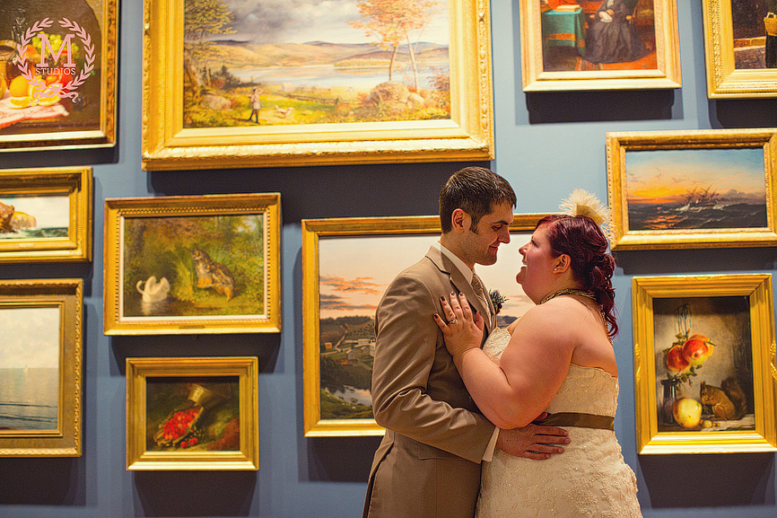 Currier Art Museum Wedding