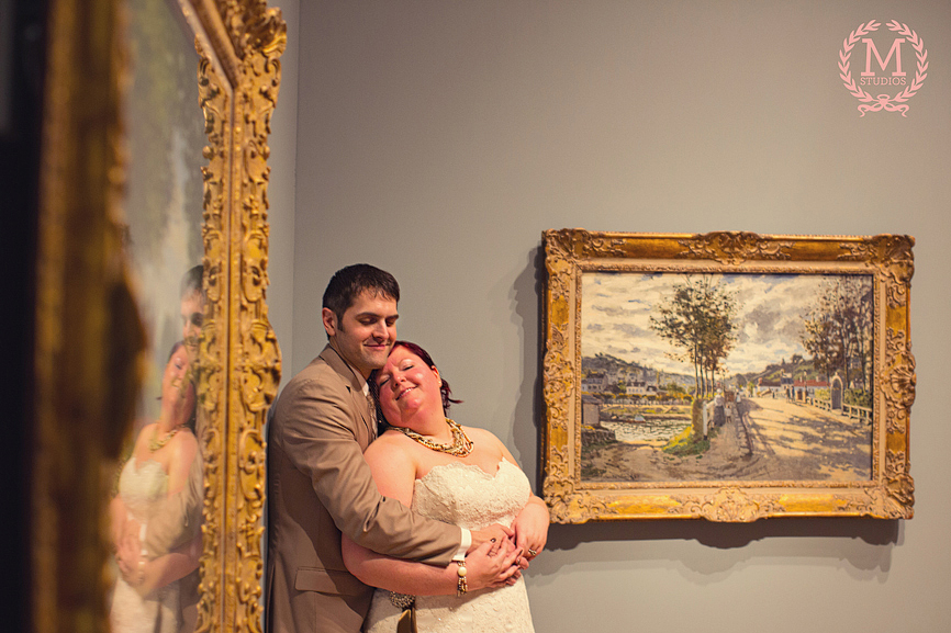 Currier Art Museum Wedding