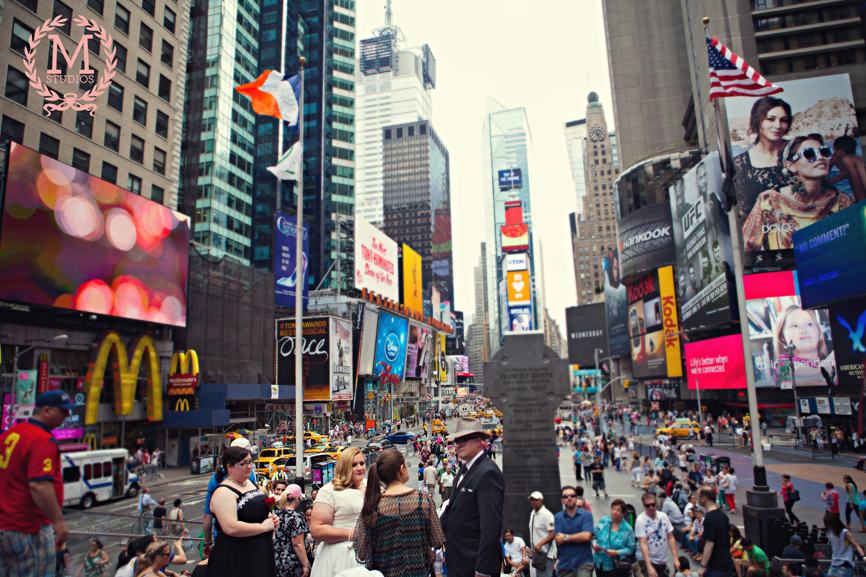 Times Square Wedding