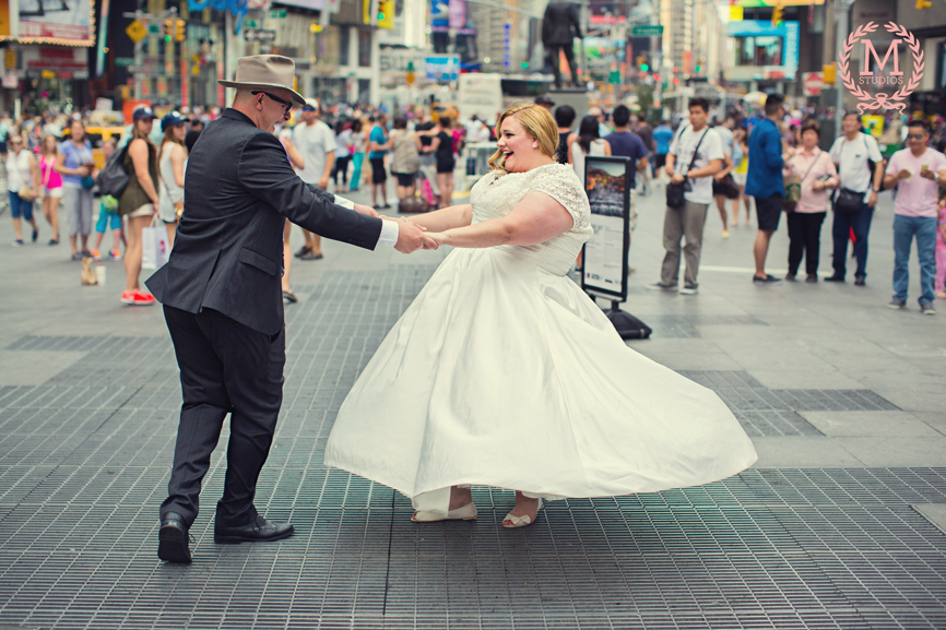 Times Square Wedding