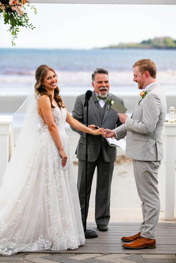 Ceremony at the Newport Beach House in Newport, RI