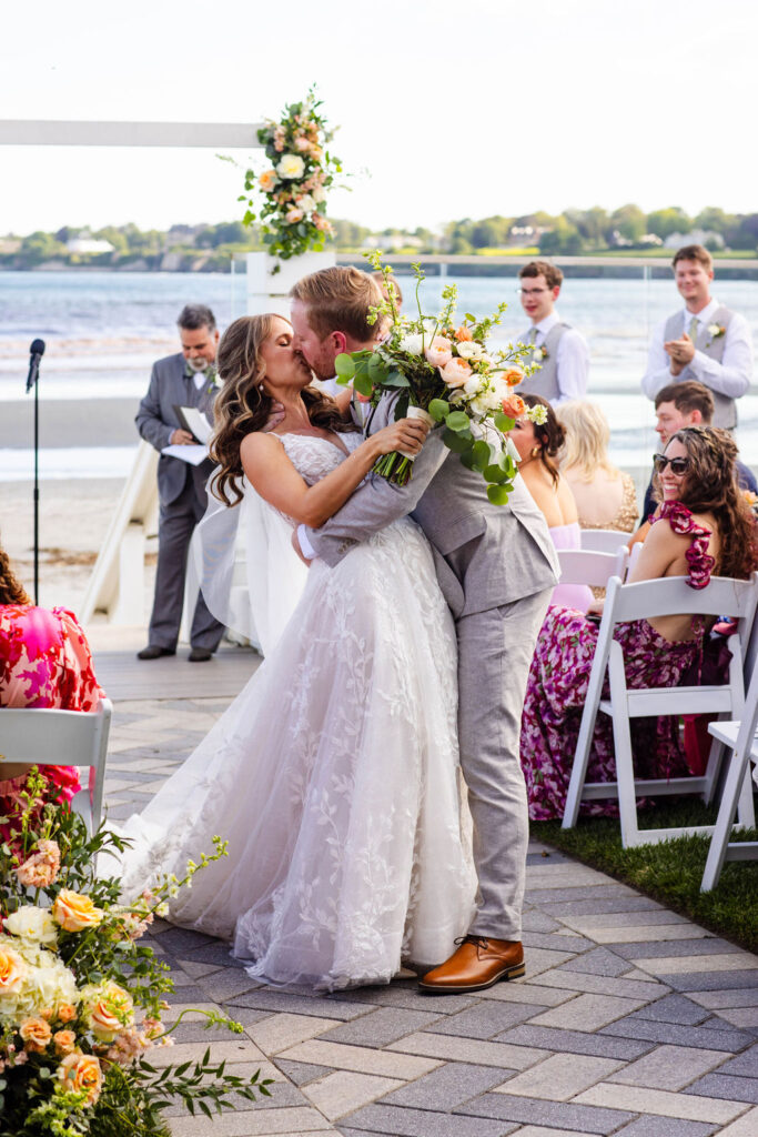 Ceremony at the Newport Beach House in Newport, RI