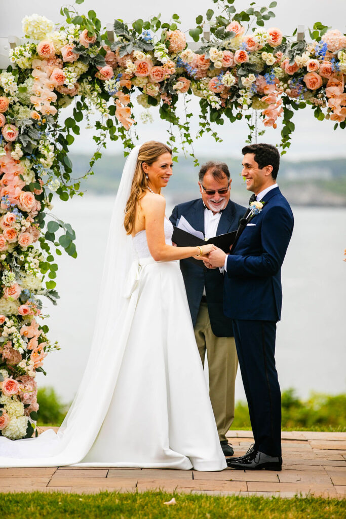 Ceremony site at Oceancliff in Newport RI