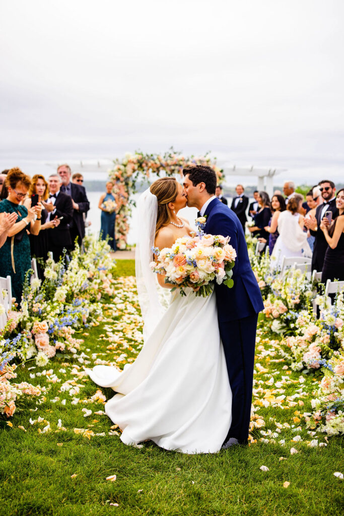 Ceremony site at Oceancliff in Newport RI