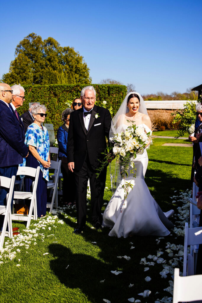 Ceremony at Oceancliff wedding in Newport Rhode Island Wedding Photographer