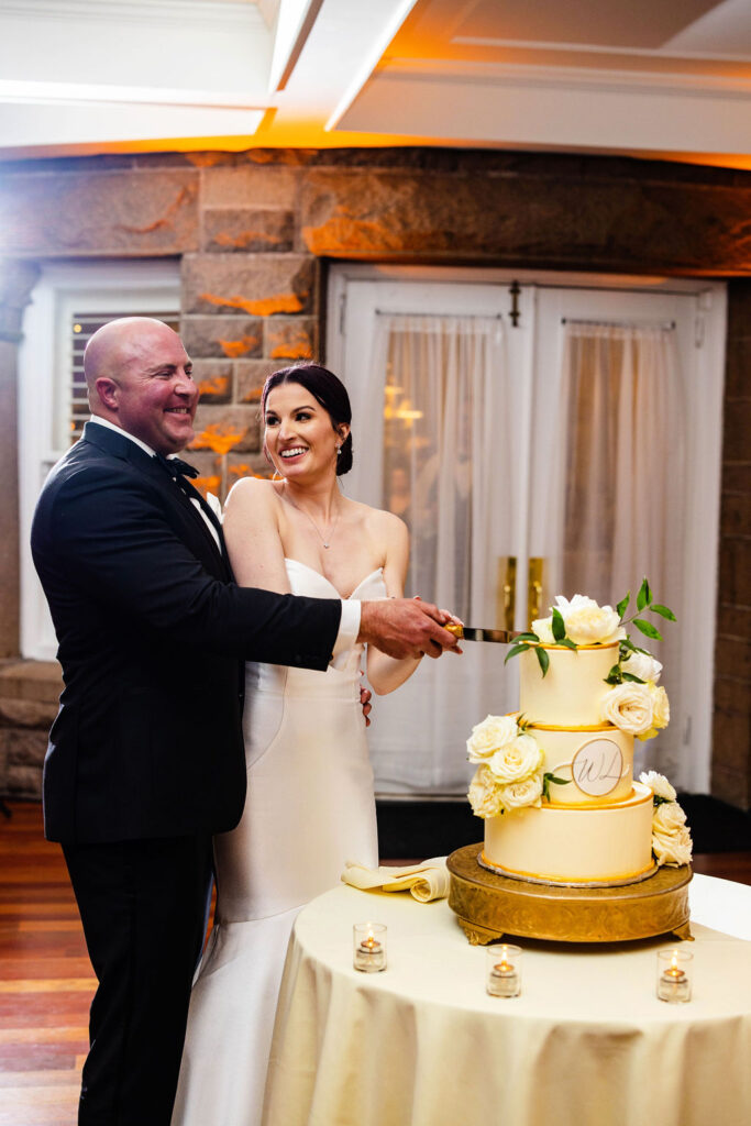 Reception at Oceancliff wedding in Newport Rhode Island Wedding Photographer