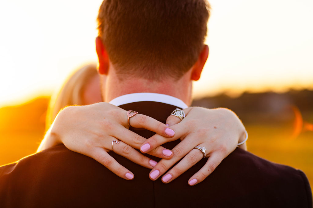 Bride and Groom at Rhode Island Country Club Wedding
