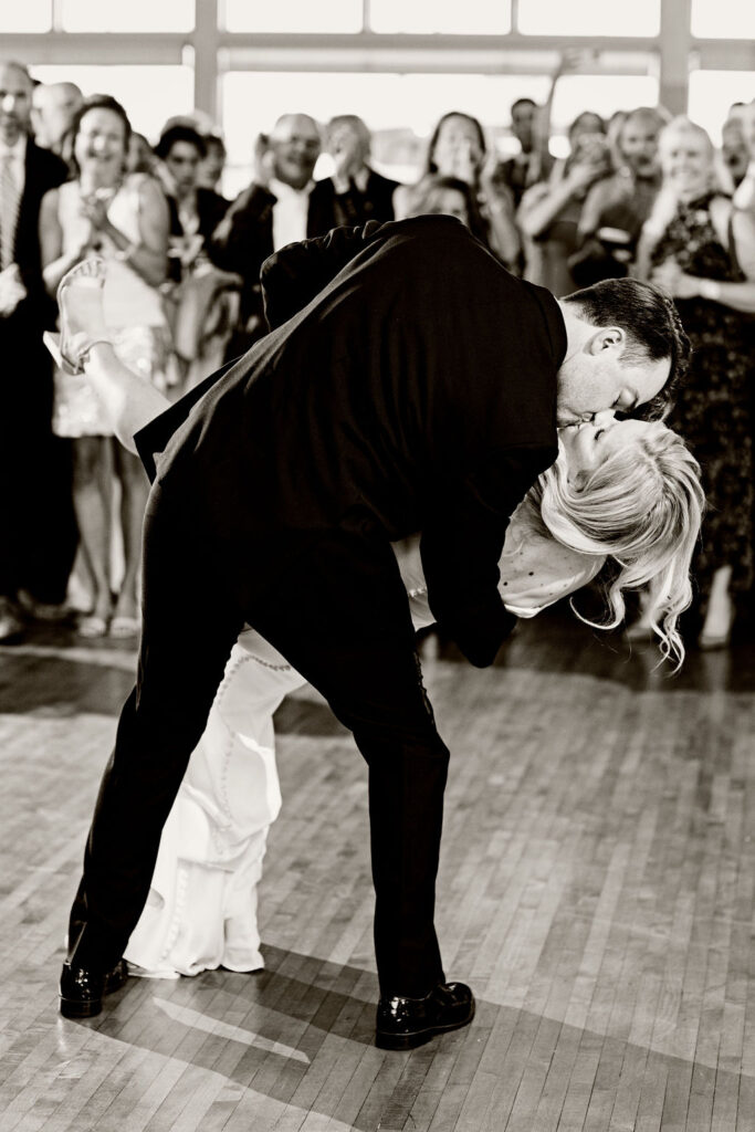 Bride and Groom at Rhode Island Country Club Wedding